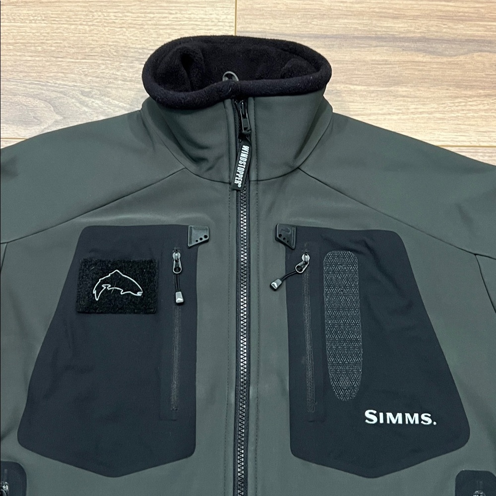 Simms Windstopper Soft Shell Jacket Fly Fishing I… - image 4